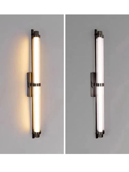 DecorBites™ LED Glass Wall Lamp for Living Room Bedroom Café Restaurant, Minimalist Postmodern Design