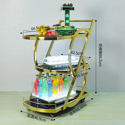 عربة صالون التجميل DecorBites™ أثاث التجميل