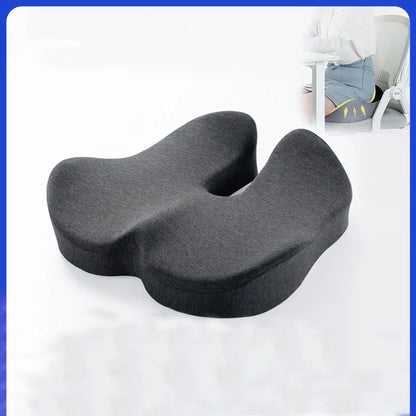 Decobites Rebound Memory Foam Office Chair Cushion for Beautiful Buttocks and Orthopedic Support