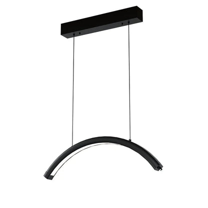 Half Moon Dimmable LED Pendant Light for Beauty Studio