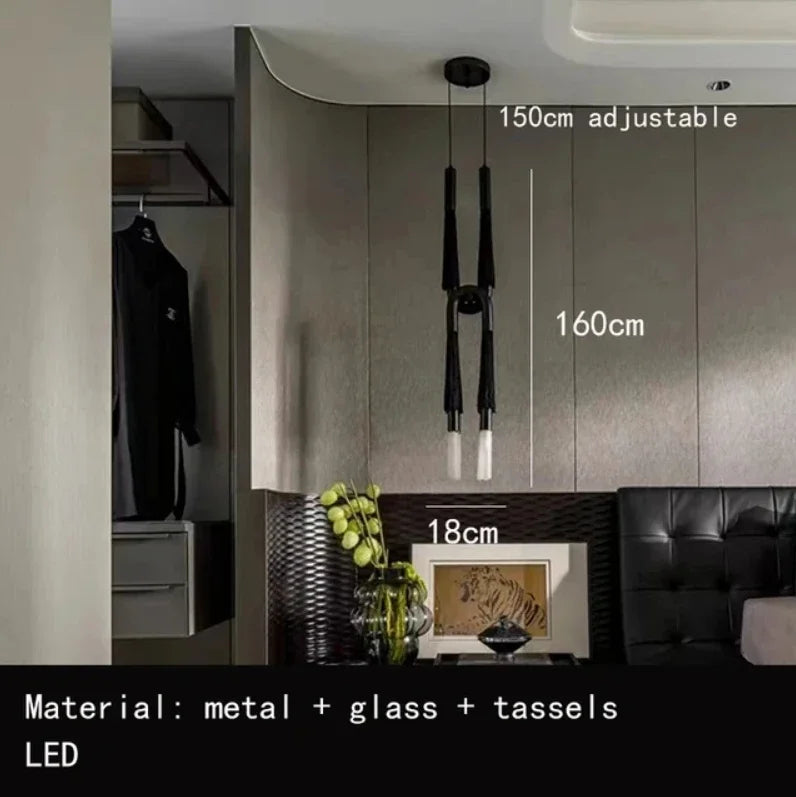 DecorBites™ HORSEHAIR Wall Lamp Old Gold Silver Black Metal Cloth Light