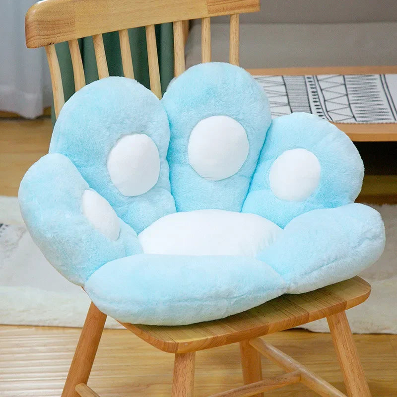 Decobites Cat Paw Chair Cushion: Soft, Cute & Comfortable Sofa Decor Mat