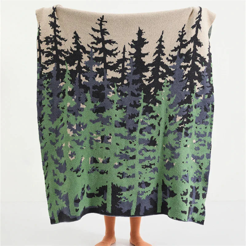Microfiber Bee Pattern Blanket