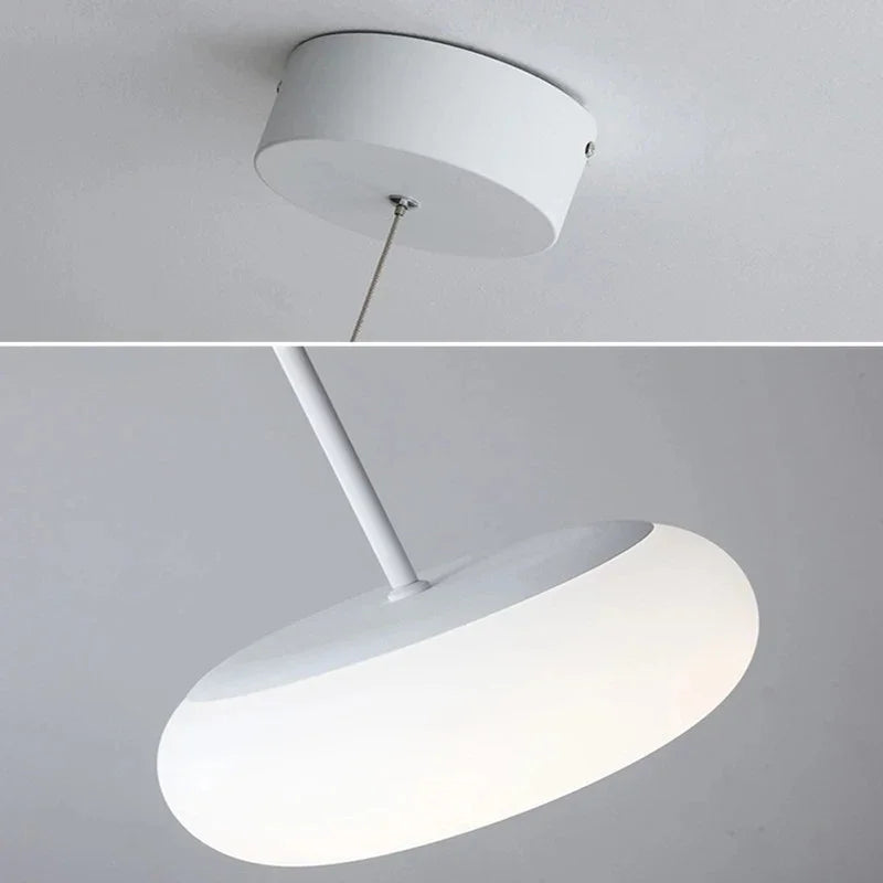 Lámpara colgante de techo LED ecológica DecorBites™ 2024 para cocina y dormitorio. Fabricada en PE.