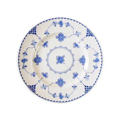 DecorBites™ Ceramic Dinner Plate - Elegant Steak & Salad Plate