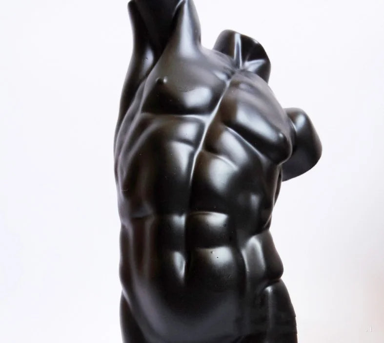 DecorBites™ Brokeback Male Nude Resin Figure Handicraft Sculpture for Home Decor