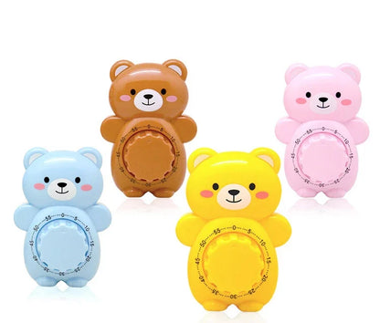 DecorBites™ Bear Kitchen Timer Child Study Creative Cook Baking Tool Gadget Timer