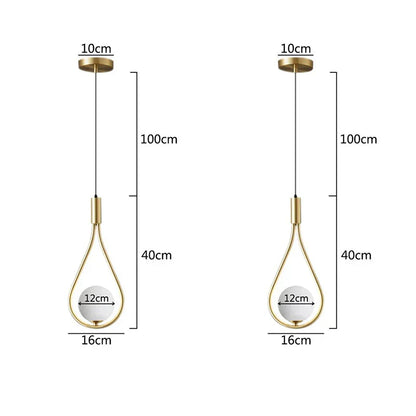 Lámpara de pared DecorBites™ con bola de cristal y acabado en latón, iluminación LED para dormitorio y sala de estar.