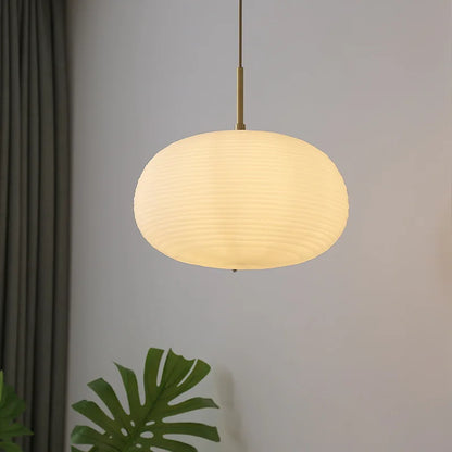 DecorBites™ Glass Copper LED Pendant Chandelier for Bedroom Dining Living Room