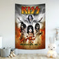 Decobites KISS Band Canvas Tapestry Wall Art Decor for Living Room & Bedroom