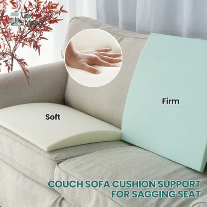 Decobites Sofa Cushion Support | Firm (25D/40D) Design for Sagging Seat Repair | Arched Furniture Seat Fix