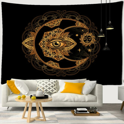 Decobites Psychedelic Eye Tapestry Hippie Wall Hanging for Mysterious Room Decor