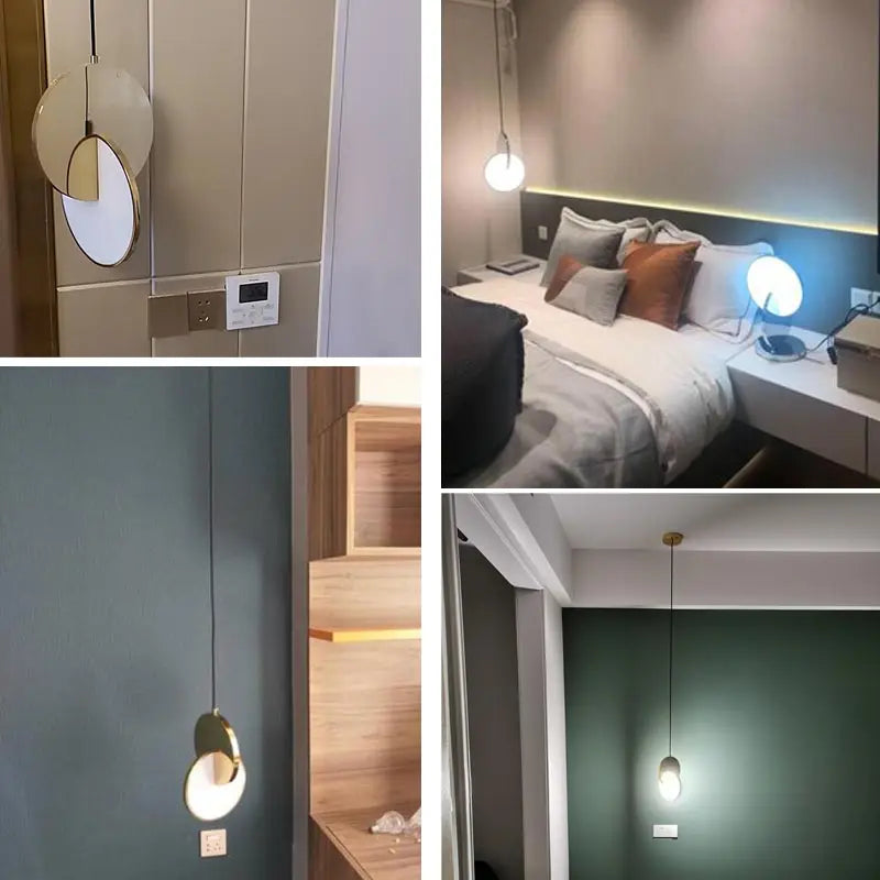 DecorBites™ Gold Nordic Pendant Lights Indoor Kitchen Dining Room Home Decor