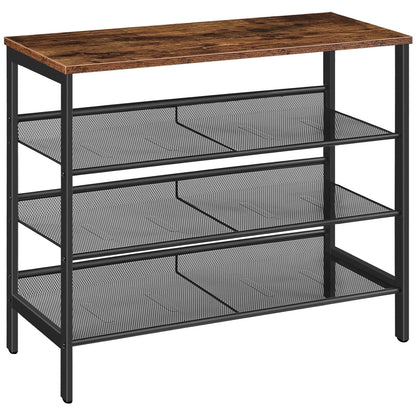 Albin -  Shoe Rack for Entryway Metal Shoe Rack Small Shoe Rack