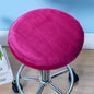 Decobites Fleece Stool Cover: Elastic, Removable, Stretch Seat Protector