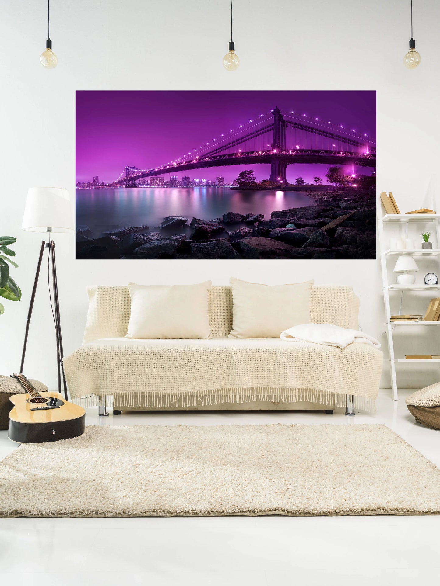 Decobites NYC Landscape Tapestry: Beautiful Wall Hanging for Home Decor