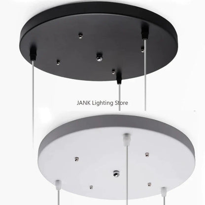DecorBites™ Ceiling Mount Canopy Plate for Multi-Head Pendant Chandeliers