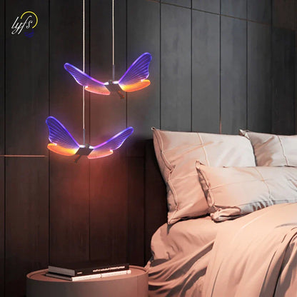 DecorBites™ Butterfly Pendant Lights - Nordic Indoor Hanging Lamp for Living and Dining Room
