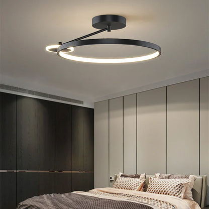 DecorBites™ Circular LED Ceiling Lamp with Remote Control for Bedroom & Aisle Lighting