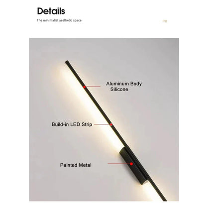 Aplique de pared LED lineal DecorBites™ para iluminación de fondo de sofá