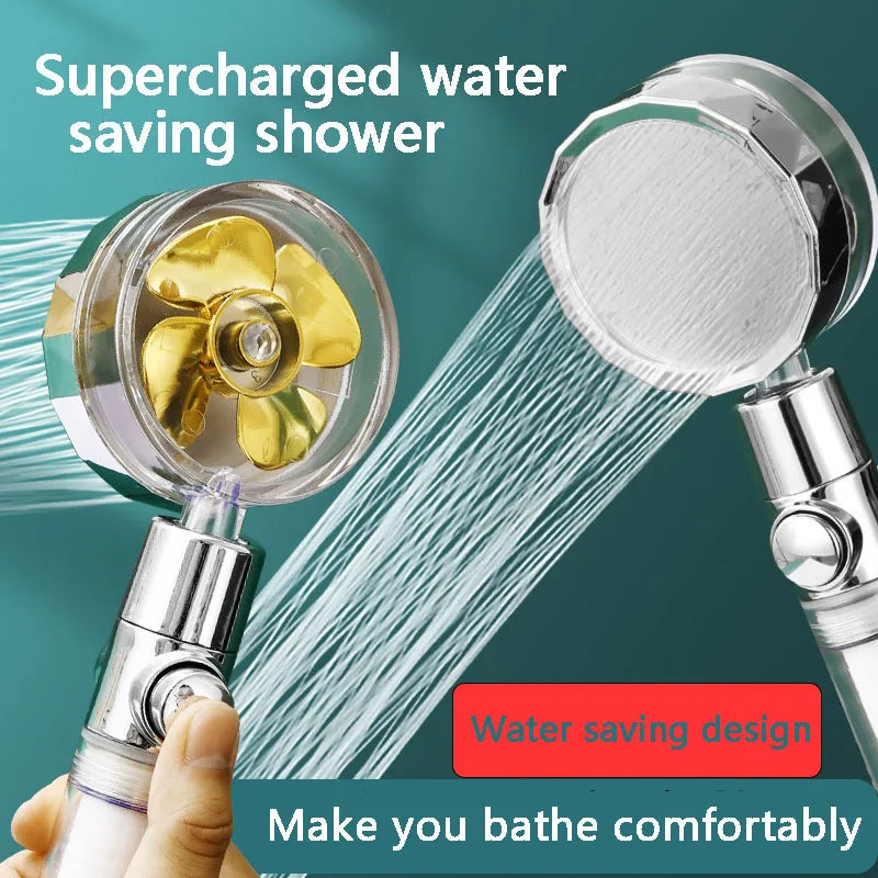 Brushed Nickel Filter Shower