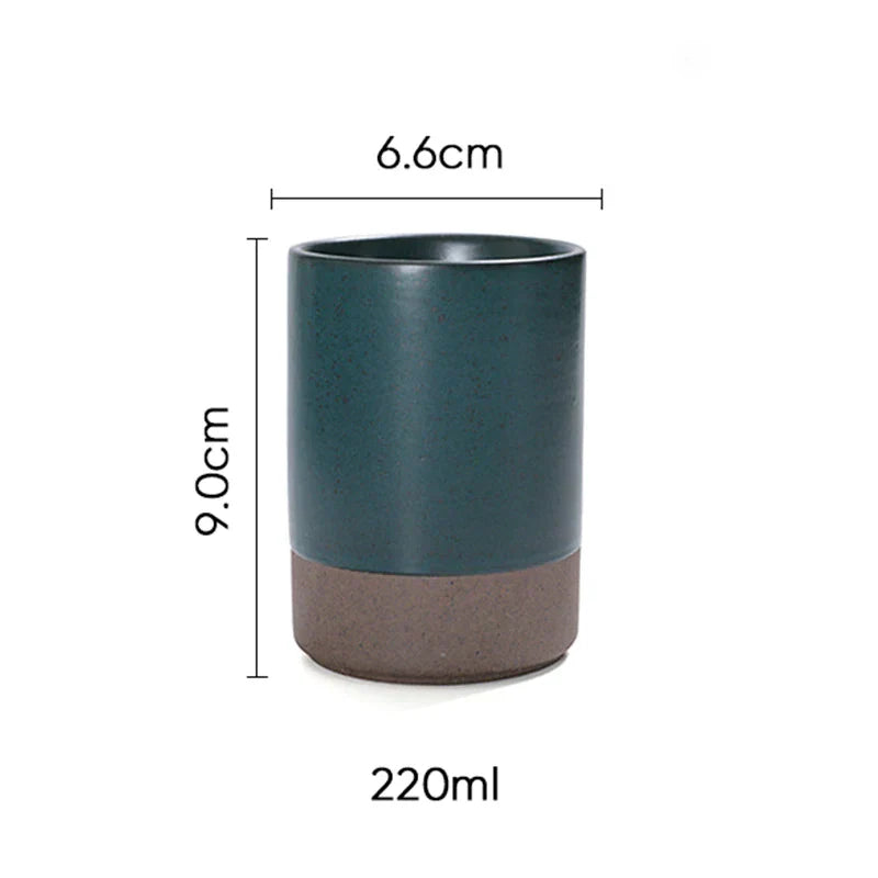 Ceramic Japanese Latte Mug