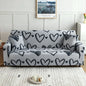 Decobites Stretch Sofa Cover Slipcover for 3 Seater Couch - Print Protector