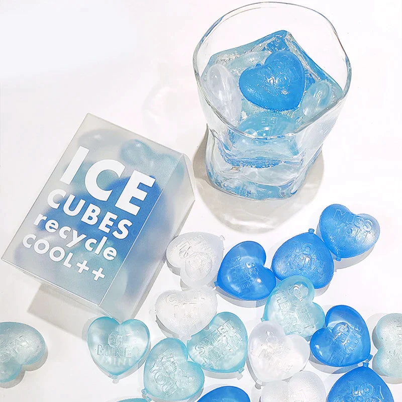 DecorBites™ Heart Ice Cube Mold - Quick-frozen Eco-friendly Reusable Ice-making Tray