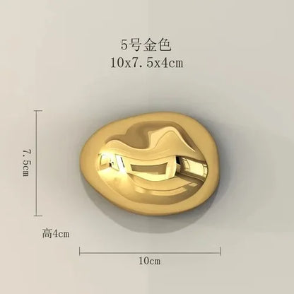 زخارف حائط حجرية ثلاثية الأبعاد من DecorBites™: جماليات الغرفة وديكورها - قلادات حجرية مطلية