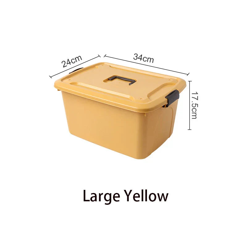 DecorBites™ Large Capacity Storage Box for Cosmetics, Toys, Snacks, Clothes Organizer