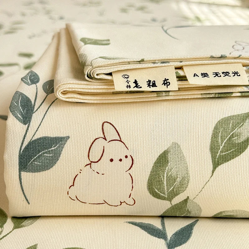 غطاء سرير واقٍ للمرتبة من DecorBites™‎ مطبوع عليه زهور من القطن المُبرد