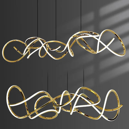 DecorBites™ LED Pendant Light Chandeliers for Modern Living and Dining Room Lighting