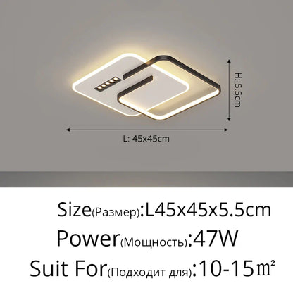 DecorBites™ Grille LED Chandeliers: Stylish Indoor Lighting for Bedroom, Living Room, Study & Home Decor