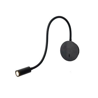 DecorBites™ مصباح حائط LED 3 وات مزود بمفتاح تشغيل/إيقاف، مصباح قراءة مكتبي مرن