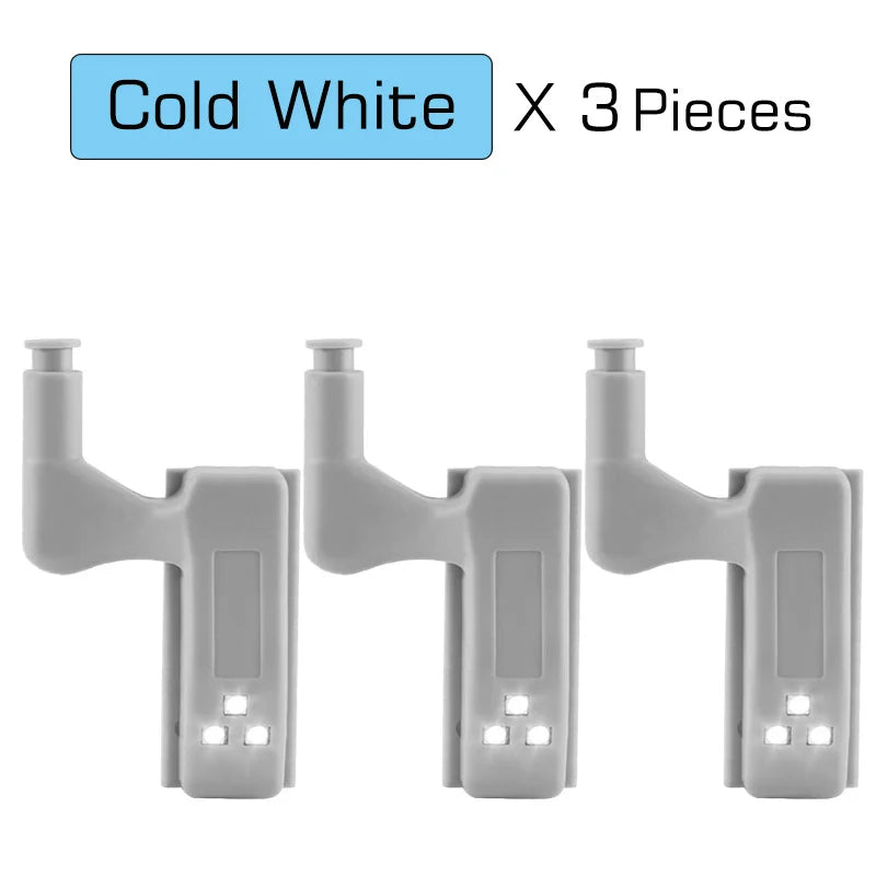 Luces LED DecorBites™ para armarios (paquete de 10) con sensor interno para vestidor o lámpara de noche de dormitorio