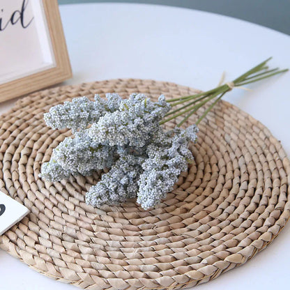 DecorBites™ Lavender Artificial Flower Bundle for Wall Decor and DIY Vases Bouquet