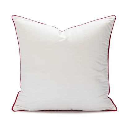 DecorBites™ Cartoon Christmas Pillow Covers: Festive Decor for Sofa - Embroidered Design