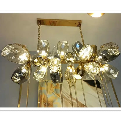 DecorBites™ Glass Shades Pendant Light Luxury Dining Lamp Indoor Decor Lighting