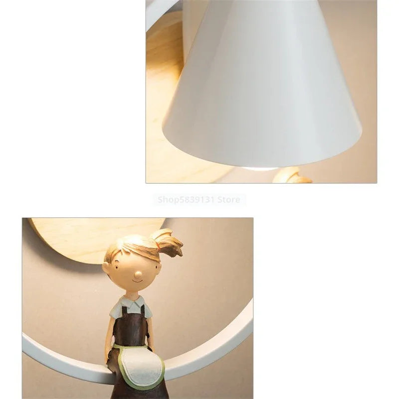 DecorBites™ Iron LED Wall Lamps for Living Room Bedroom Hotel Restuarant Aisle