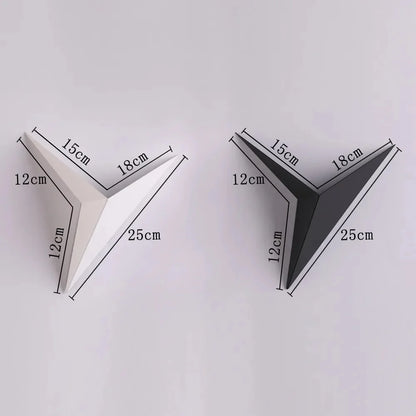 DecorBites™ Elegant Triangular LED Wall Lamp for Bedroom Study Hotel Room
