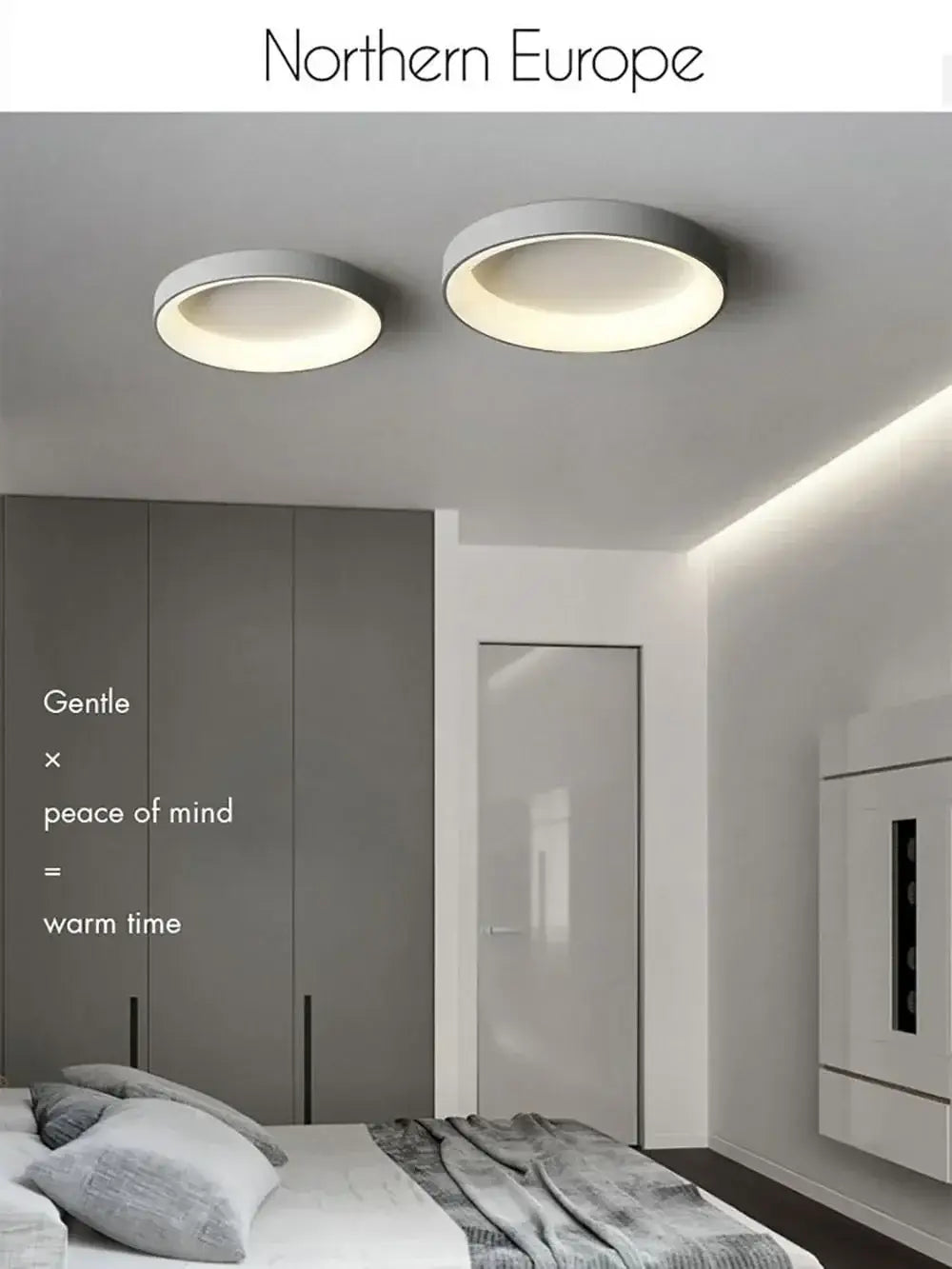 DecorBites™ Modern LED Ceiling Light for Home - Indoor Lighting
