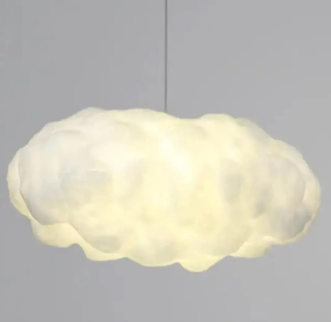 DecorBites™ Cloud LED Pendant: Modern Hanging Lamp for Living, Bedroom, Kids Room Lighting