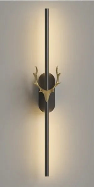 DecorBites™ Deer Horn LED Wall Lamp for Staircase & Bedroom Decor