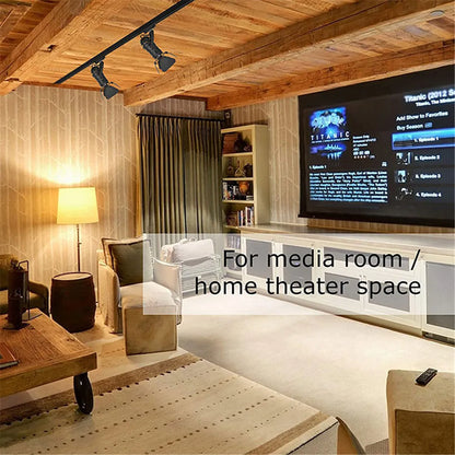 كشاف مسار صناعي DecorBites™ بأربعة مصابيح لإضاءة LED للمكاتب والمعارض في مراكز التسوق