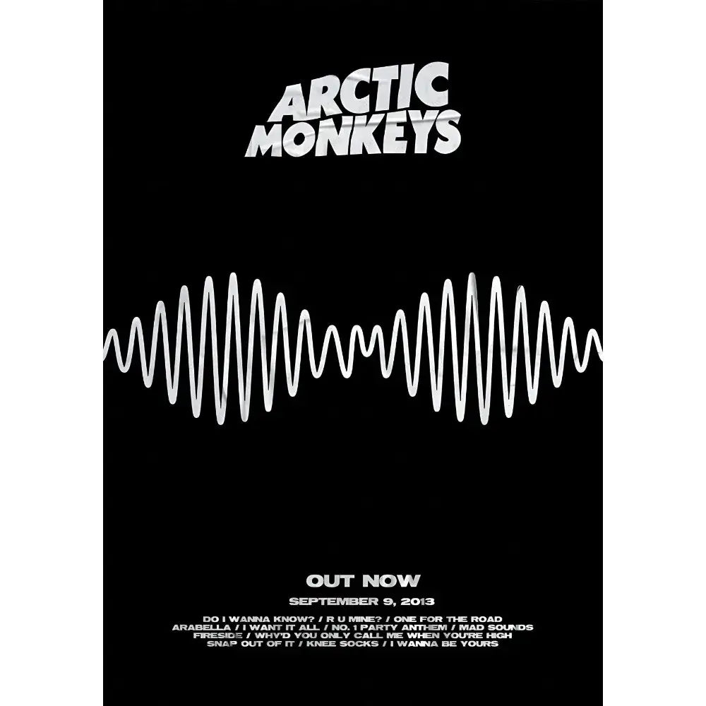DecorBites™ Retro Arctic Monkeys Singer Poster - Waterproof Wall Art