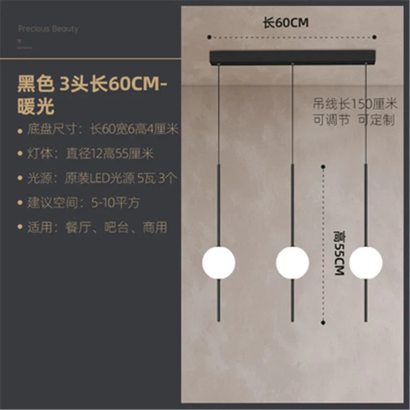 Lámpara de techo LED con bola de cristal DecorBites™ para decoración e iluminación del hogar