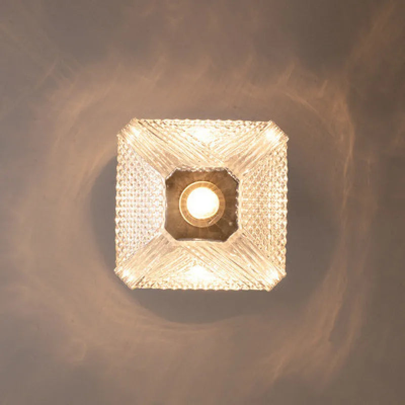 DecorBites™ Diamond Glass Pendant Lamp for Modern Living Room Decor