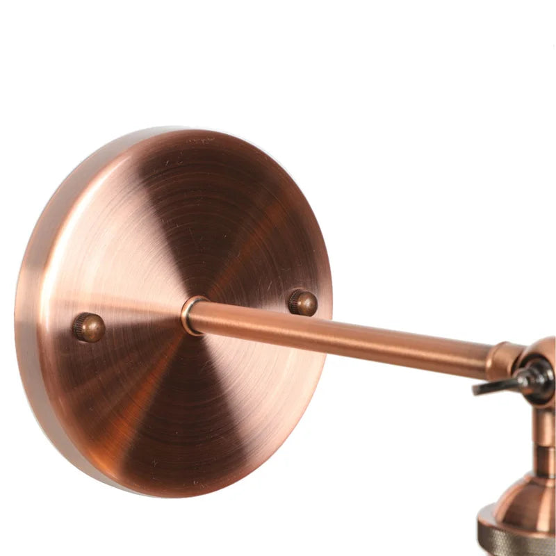 DecorBites™ Industrial Loft LED Wall Lights for Bedroom, Plug In Stairs Lamp