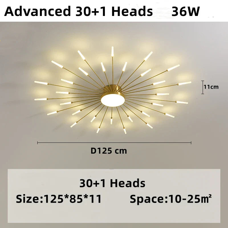 Nordic Firework Pendant Light