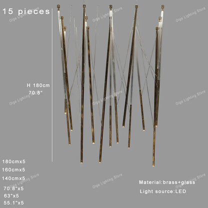 DecorBites™ Industrial Nordic LED Pendant Light for Dining Room Decor